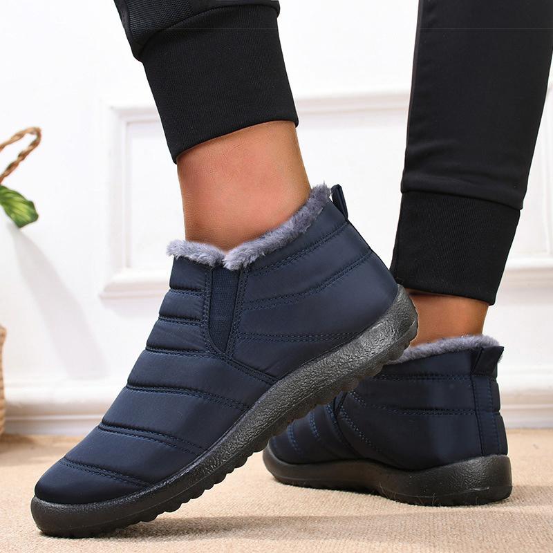 Men Boots  Winter Shoes For Man Keep Warm Winter Boots Casual Fur Botas Para  Slip On Snow Boots Ankle Men'S Footwear