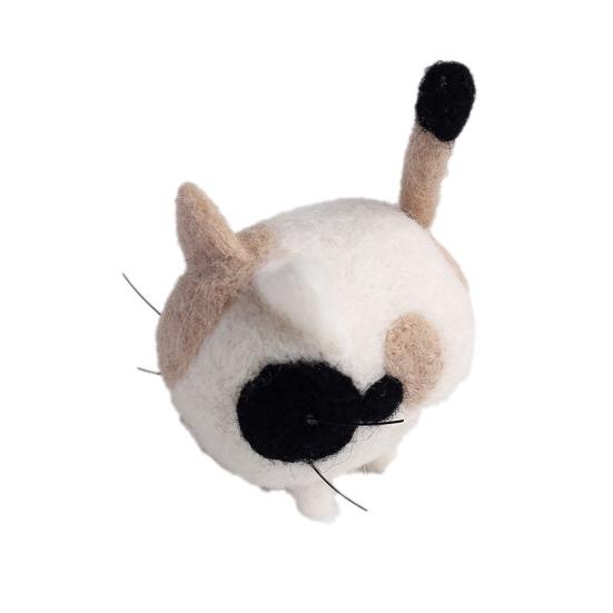 1 set Kit de împâslă pentru păpuși, drăguț, ușor de asamblat, mai multe stiluri, nou, amuzant, bricolaj, accesorii flexibile din pâslă cu ac pentru cadouri