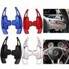 1pair Aluminum Steering Wheel Paddle Shifter Durable Gear Shift Extension for Mercedes Benz Class W164 W204 W251 C207 W221