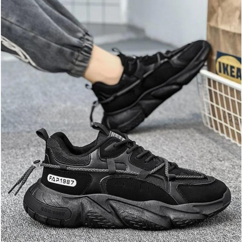 Fashion Men Sneakers Spring Breathable Comfort Air Cushion Running Shoes Outdoor Non Slip Wear-resistant Walking Shoe