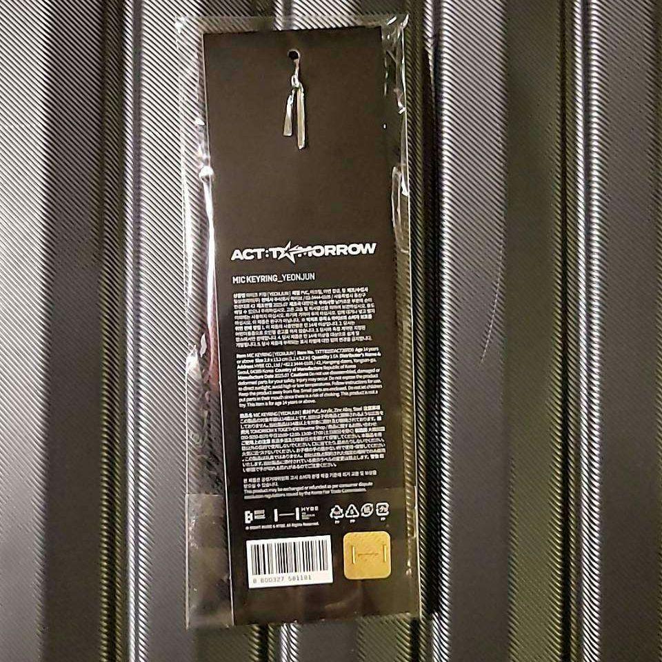 [USED] TXT Yeonjun Microphone Key Ring ACT TOMORROW Seoul Concert