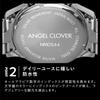 AngelClover Men's Watch, MONDO SOLAR NMOS44SBRE-RE, Solar Battery, 100m Water Resistance, Mineral Glass, Red Dial, Stainless Steel