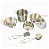 Mini Stainless Steel Kitchen Toy, Small Toy House Cooking Utensil Set, Children'S Puzzle Kitchen Experience Toy