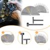Feeler Gauge Tool Double Marked for Thickness/Wide Sizes Automotive Metal Metric Measurement