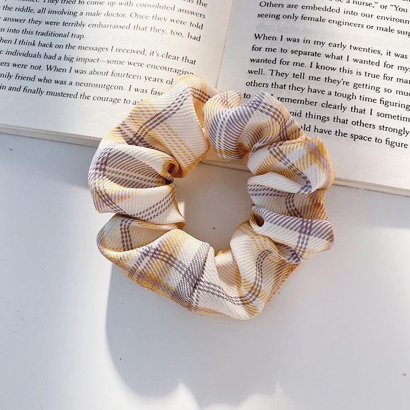Korean JK College Style Hair Accessories Set: Cute Hair Ring, Headband, Rubber Band, and Large Intestine Hair Rope