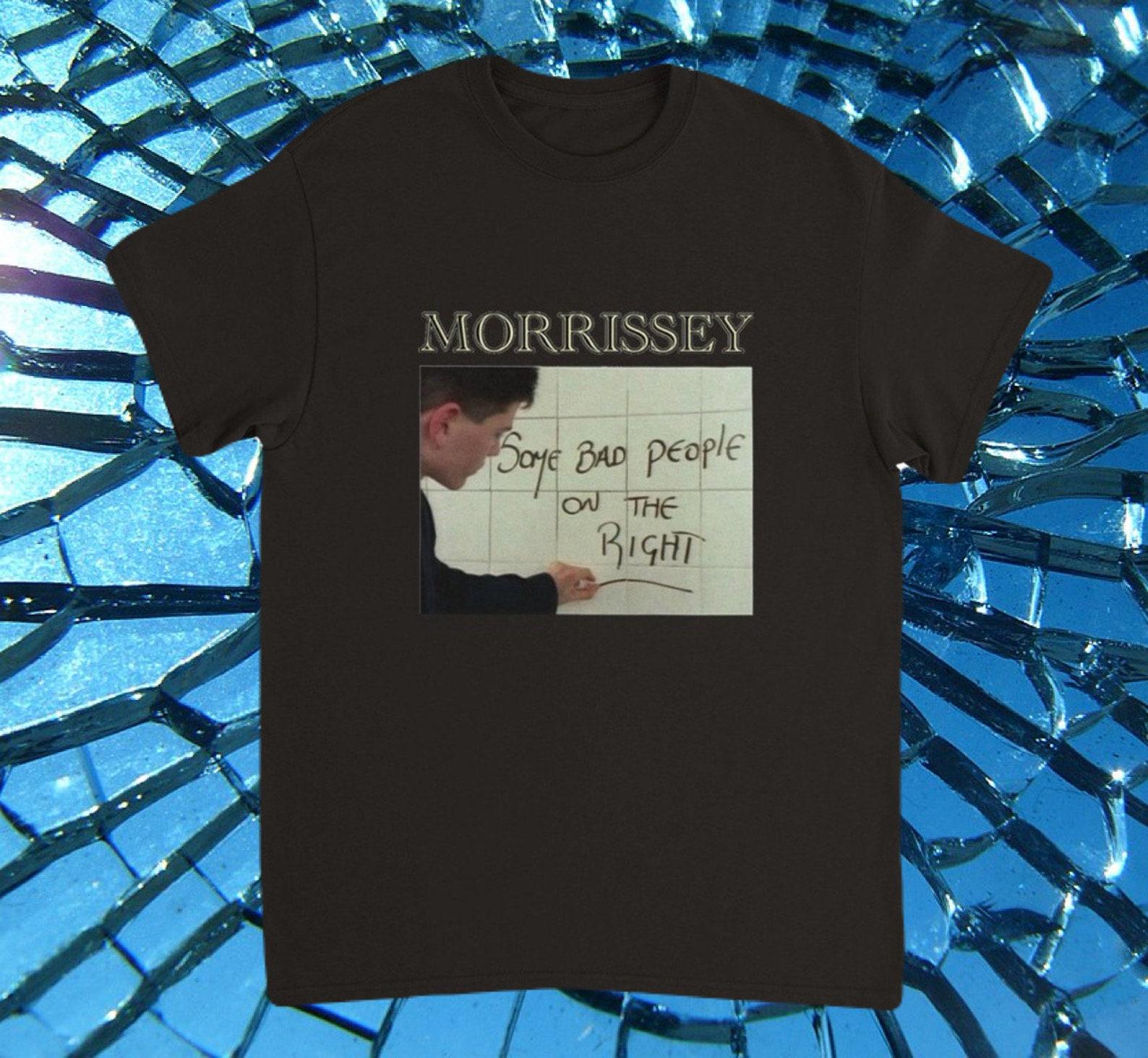 Morrissey - bad people on the right Heavyweight Unisex Crewneck T shirt 4XL