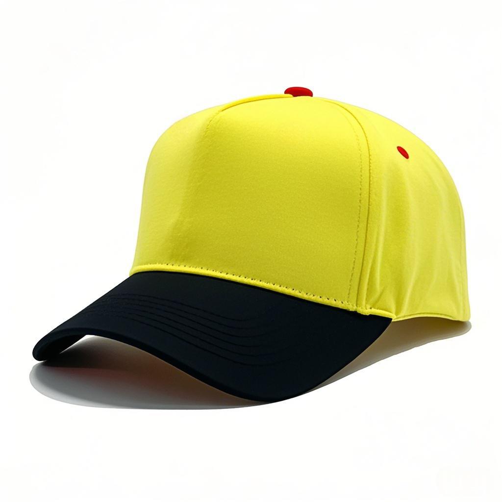 High-quality color matching pure cotton five-piece hardtop baseball cap embroidered light plate truck driver hat men's and women's casual hat