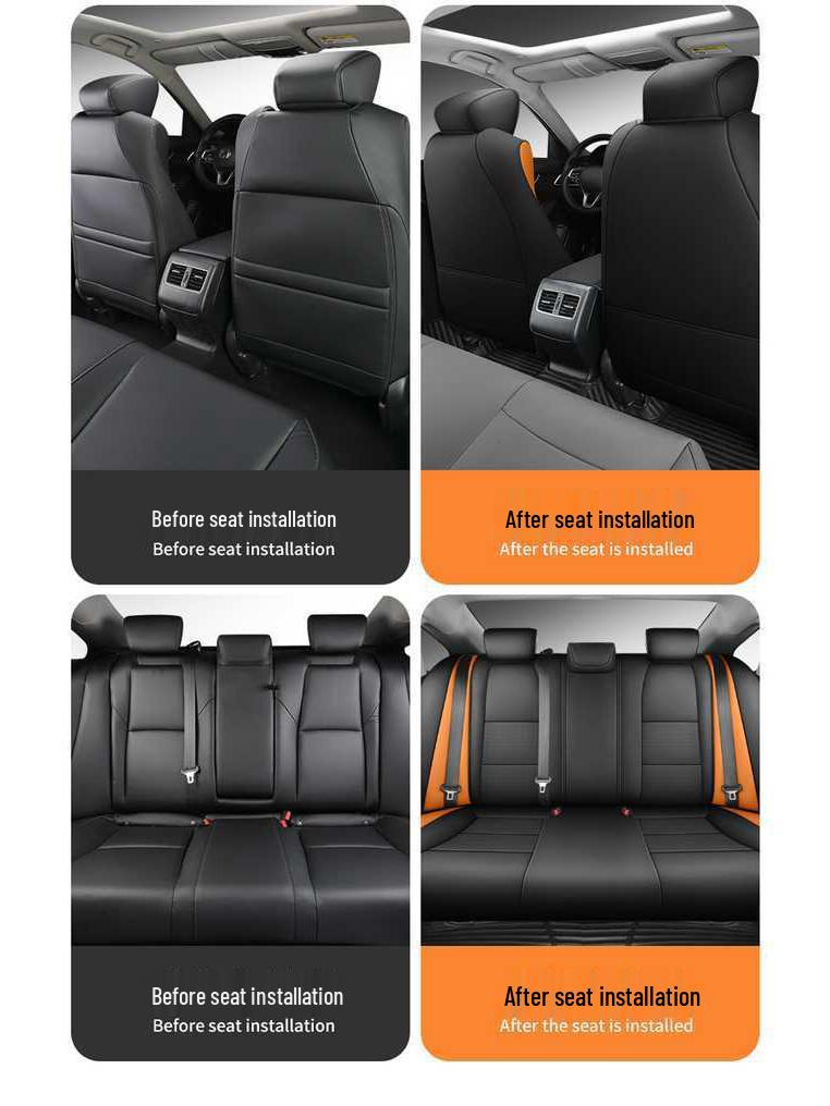 Honda Accord 10. Generation Ganzjahres-Kunstleder Autositzkissenbezug