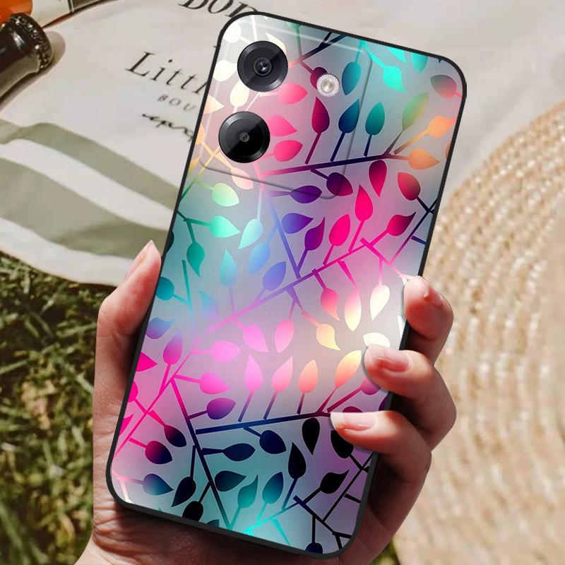 For Xiaomi Poco M7 Pro 5G Case PocoM7 Pro Luxury Painted Phone Silicon Back Cover For Poco M7 Pro Cases Protective Shell Capas