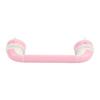 Suction Shower Grab 14.37 Inch Length Heavy Duty Safety Bar Bathtub Grab Bar for Baby Kids Pink