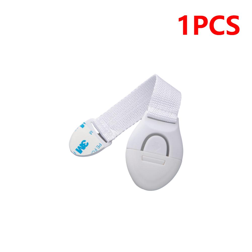

1-50PC Child Safety Strap Locks Baby Locks for Cabinets & Drawers, Toilet, Fridge & More. Adhesive Pads.No Installation Required
