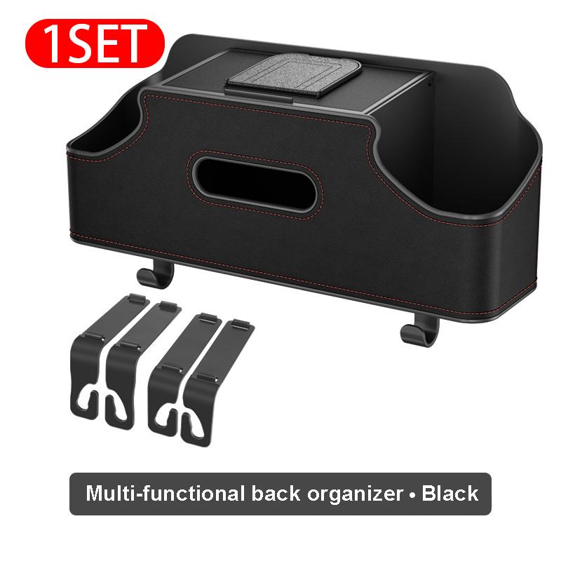 

Baby Bottle Holder Car Seat Headrest Drink Cup Holder Rear Seat Kids Watching Movie Phone Holder Tissue Box Hanging Toys Hook