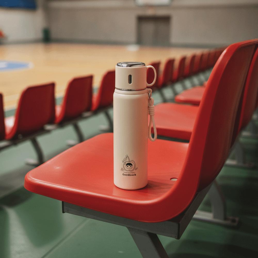 Keeping Hot/Cold Student Thermos Stainless Steel Vacuum Flasks Travel Thermal Cup  Office