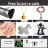 Double-Sided Wenwan Polishing Pad: Sponge Sandpaper & Grinding Tool for Plastic Jade.