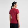 Kolon Sport Outdoor Casual Moisture-Wicking Antibacterial Wool Round Neck Short Sleeve T-Shirt Women Tops LKRT6AN022