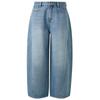SANCIA 2025 Spring High-Waist Curved Wide-Leg Jeans