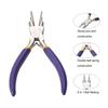 ABUL-Carbon Steel Round Nose Pliers Bail Making Pliers DIY Hand Tool Metal Lobster Buckle Earring Hooks