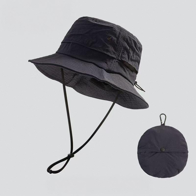 Unisex wasserdichter, schnell trocknender, faltbarer Eimerhut für Outdoor-Sommeraktivitäten