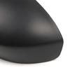 For Fiat GRANDE PUNTO ABS Rearview Mirror Matte Black Mirror Cover Car Exterior Accessory Easy Installation OEM Number 735452185