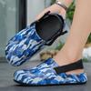 Fashion Brand Men Clogs Sandals Camouflage Casual Shoes EVA Lightweight Sandles Man Colorful Shoes for Summer Beach Zapatillas Hombre