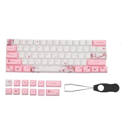 Touches PBT standard à cinq faces, sublimation, pour claviers de la série RK61, Gans Alt61 et IKBC