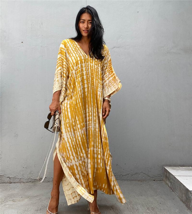 

Пляжная накидка-халат из европейского и американского хлопка с принтом – 32 цвета в наличии One Size