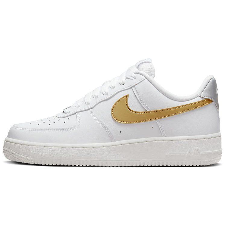 Nike Air Force 1 Low '07 Weiß Metallic Gold Damen DD8959-106
