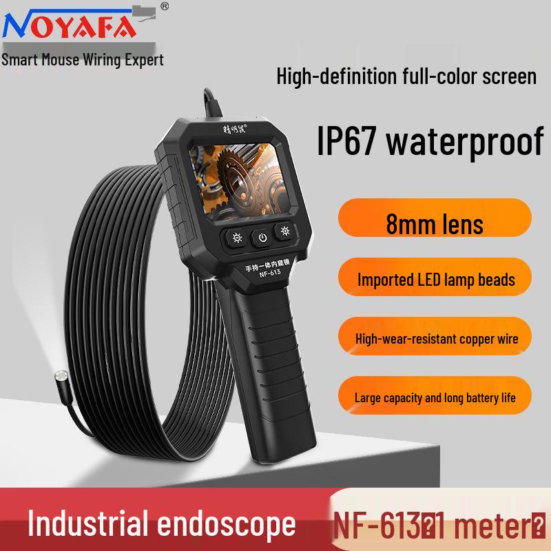 

Умная мышь NF-613-2 Портативный HD эндоскоп для инспекции канализации