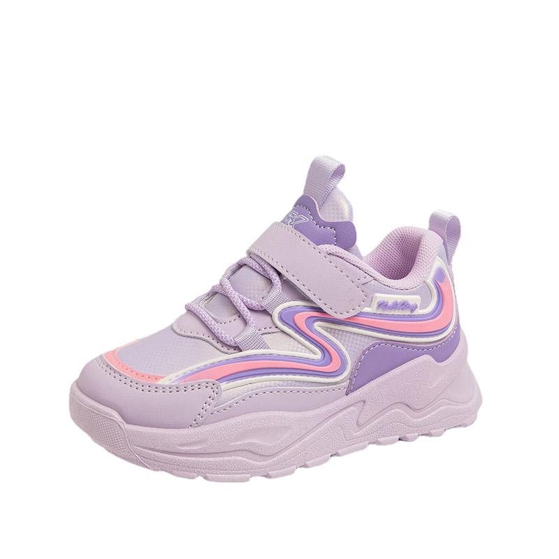 

2-12 лет дети девочки платформа кроссовки для ходьбы беговые кроссовки для девочек студентки кожа сетка теннис спортивные дорожные повседневные кроссовки 27 фиолетовый