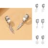 Elegant Geometric Lightning Mushroom Ear Clips Plated Alloy Trendy Women's Earrings