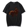 Rapper Chris Brown It Depends T-shirt Men Women Hip Hop Fashion Pop Music T Shirts Casual Cotton Vintage Trendy T-shirts Clothes