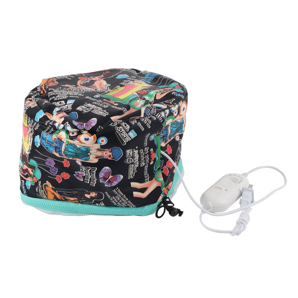 Electric Hair Steamer Hat Detachable Oil Treatment Heating Cap Hair Care Tool