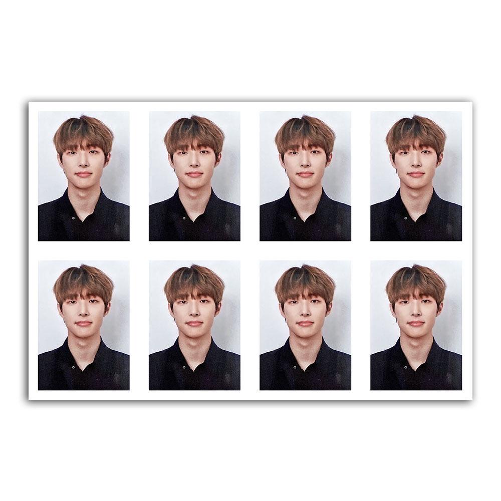 ATEEZ 2nd ATINY Fankit ID Passport Photo Set