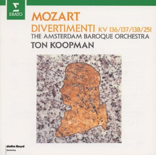 

CD KOOPMAN (TON) - Mozart: Divertimento Collection WPCS11109 Japan Classical