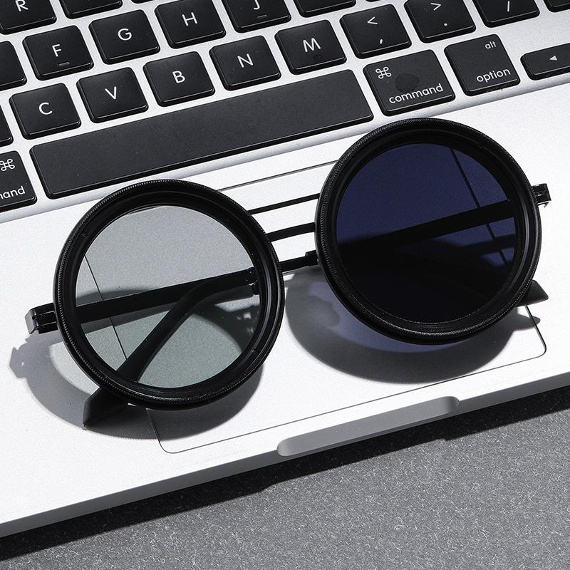 ND9Adjustable tinted sunglasses for a sophisticated fishing experience UV Anti-glare UV polarized sunglasses Sunglasses