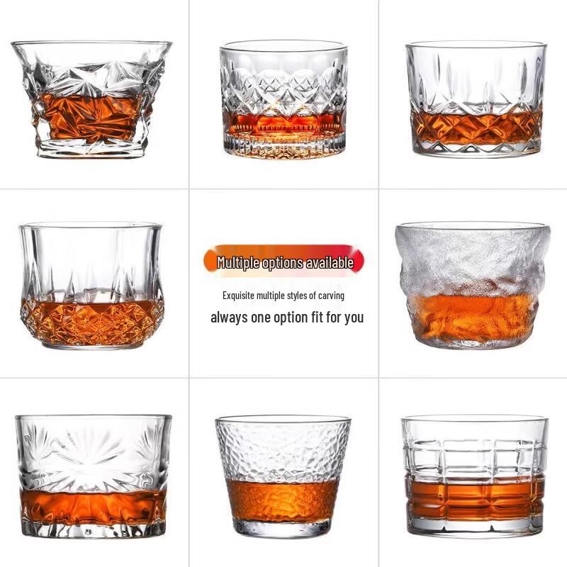 Crystal Whiskey and Cocktail Glass