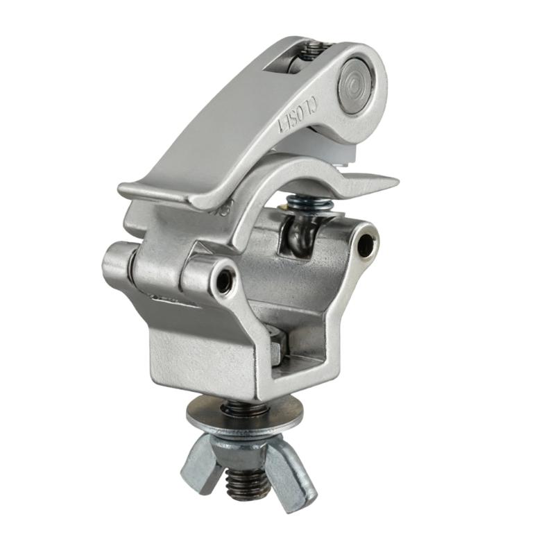 Nastavitelná svorka pro svítidlo na trubky 25 mm 30 mm Konstrukce z hliníkových slitin s vylepšenou třecí podložkou