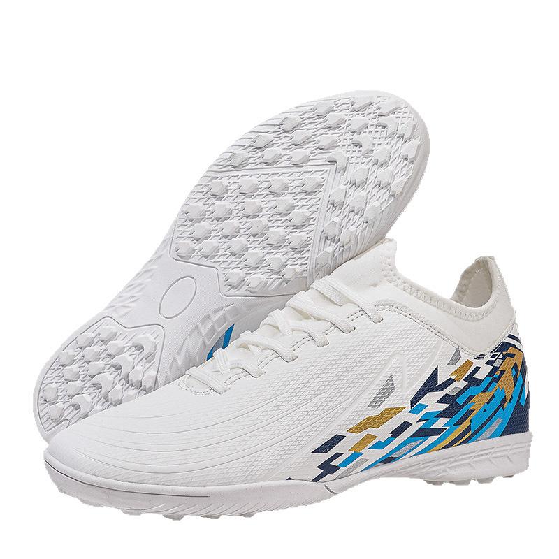 Foreign trade new football shoes men's broken nails AG long nails grass grass students youth training shoes professional competition