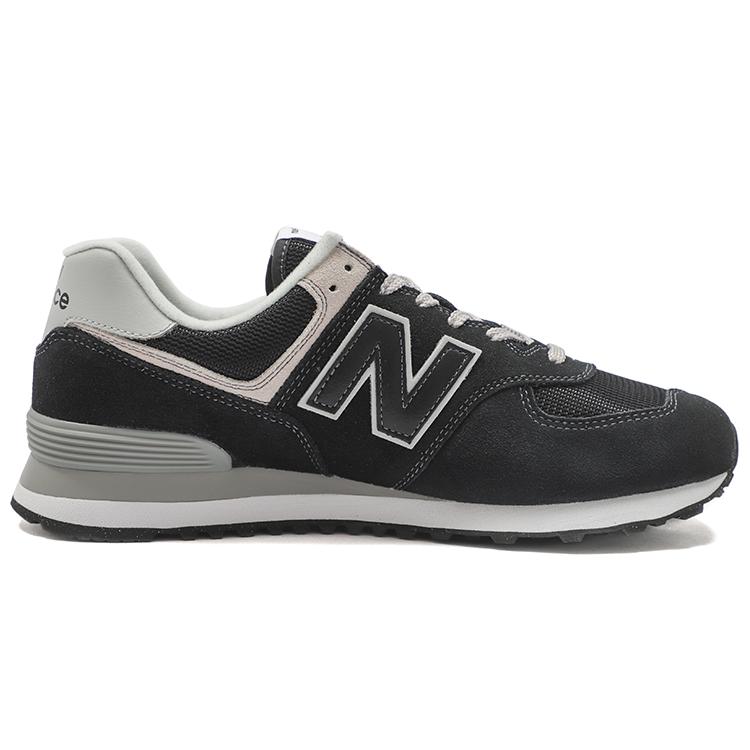 New New Balance 574 Black White ML574EVB