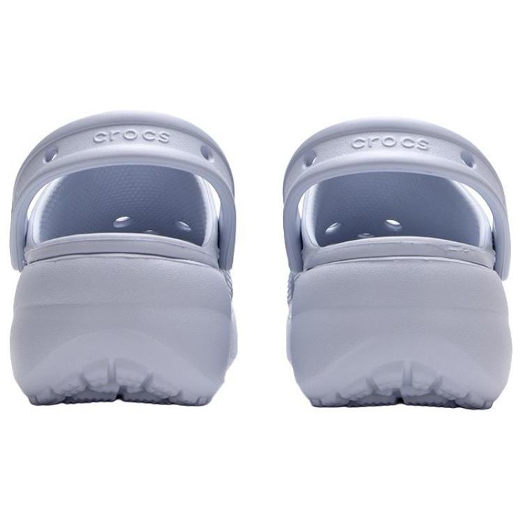 Crocs Classic Platform Shoes 'Blue' Women's 206750-5AF