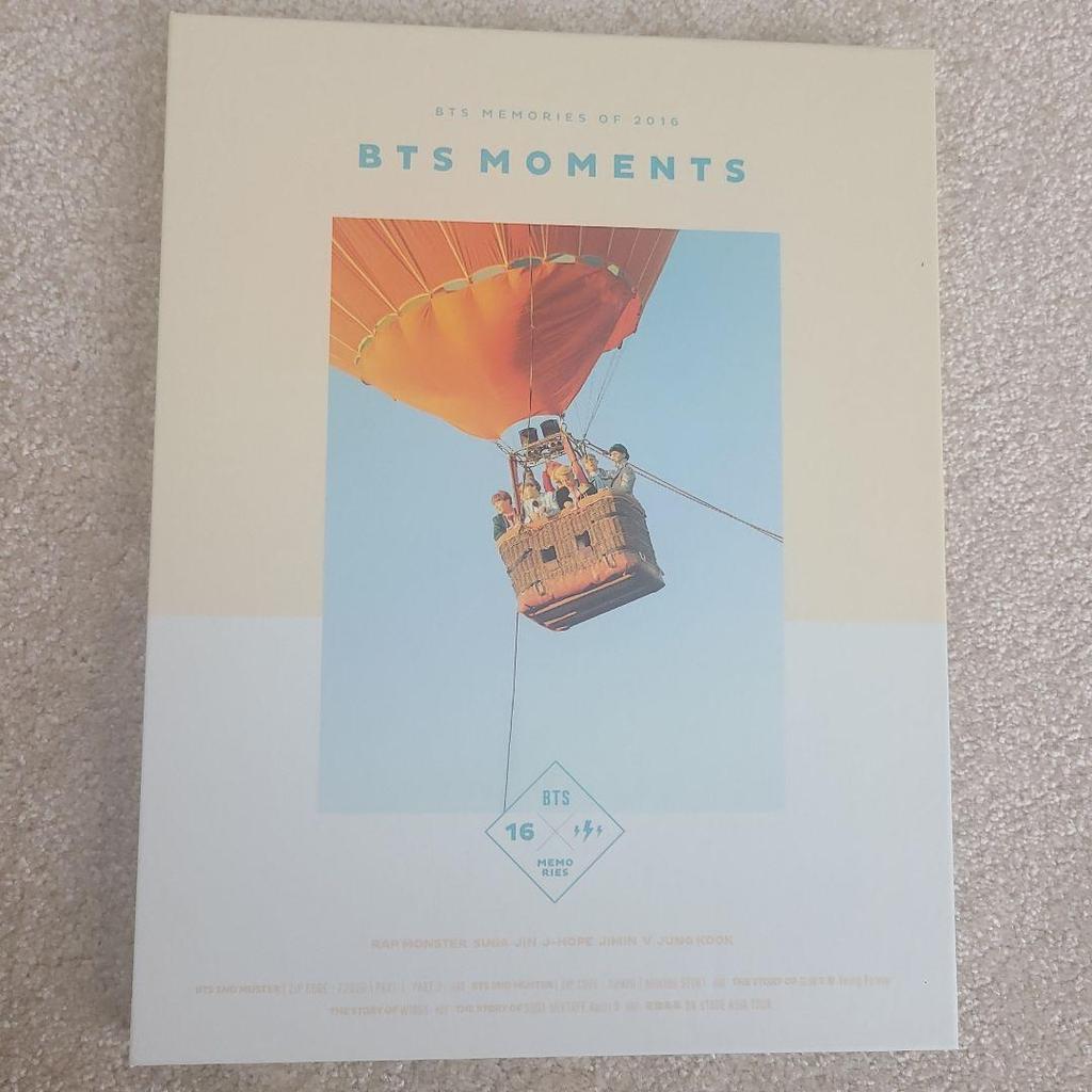 [USED] BTS MEMORIES OF 2016 DVD with Japanese subtitles