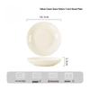 Cream Stone Pattern Ceramic Dinnerware Set