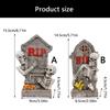 Halloween Decorations Scary Skeleton Tombstones Figurines Tombstones Statues Sculptures for Yard Lawn Decorations