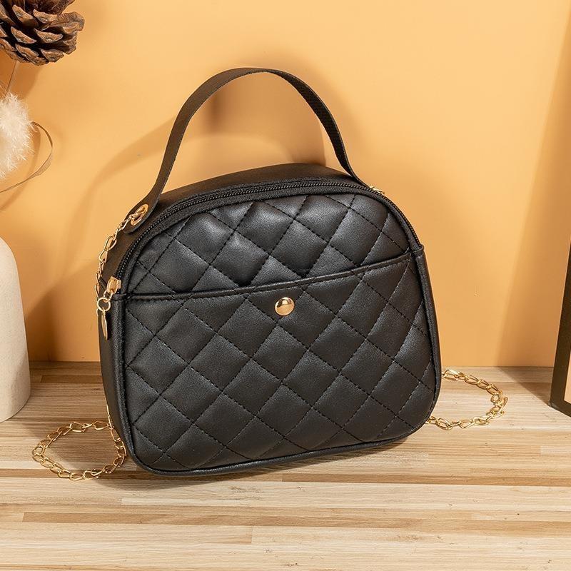 Embroidered messenger bag fashion daily versatile shoulder bag shell bag