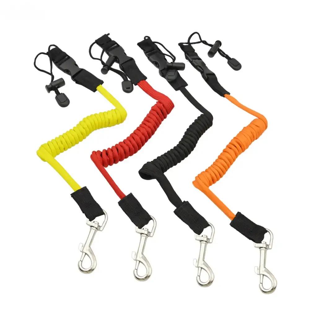 Kayak Paddle Leash Wear-resistant Kayak Canoe Stretchable Kayak Paddle Camping Tent Leash Adjustable Paddle Holder Tool Lanyard