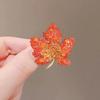 Sunward Growth Sunflower Brooch: Elegant Women's Corsage Pin for College Entrance Suits