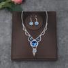 Set di Collana e Orecchini alla Moda in Stile Coreano: Accessori Perfetti per Matrimonio Sposa