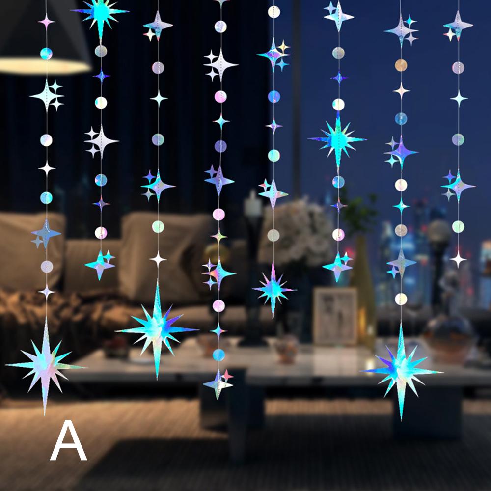 Star Decoration Pendant Set, Sky Hanging Decoration, Dormitory, Birthday Party, Romantic Wedding Room, Wedding Decoration