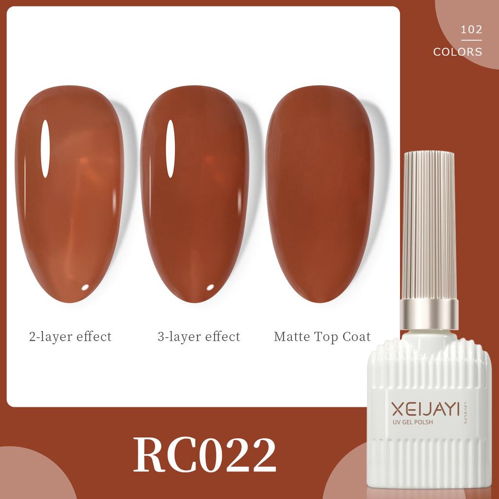 New Trendy 102 Colors of Long-lasting Gel Nail Polish for Women, Suitable for Professional Nail Salons.