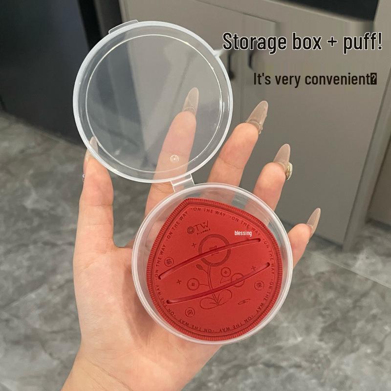 OTW Marshmallow Foundation Puff: Large, Super Soft, Non-Absorbing Foundation Sponge for Wet & Dry Use